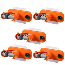ZXCASDF Cremagliera Mop Panno Foro Mop Mop Gancio Fibbia Appeso Mop Artefatto Parete Mop Fermaglio Bagno Clip di Stoccaggio A Prova di umidità Impermeabile E,Rosso