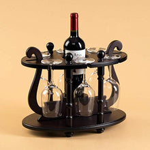 LHQ-HQ cremagliera del vino a casa il vino titolare calice di vino a testa in giù in legno massello bar caffetteria cremagliera decorazione cremagliera vivere stand di esposizione del vino cucina abit