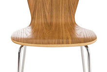 Set 2 Sedie Impilabili Aaron in Legno Robusto E Telaio in Metallo I Sedia Ospite Facile da Pulire I Sedia Attesa Carico Max 120KG, Colore:Quercia