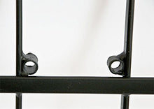 Scaffale Vini Dies White 116 cm in Metallo per 10 Bottiglie Supporto Bottiglie Scaffale a Parete Porta Bottiglie