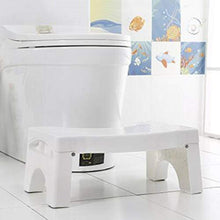 Sgabello WC Pieghevole | Sgabello da Toilette accovacciato per Bambini e Adulti | Carico Massimo 100 kg Pouf da Cucina per Bagno