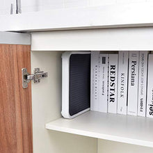 Kingrack Scaletta Pieghevole con Superficie in Gomma Antiscivolo, 1 Gradini Scala Pieghevole per Caravan, Leggero in Acciaio, Fino a 150 kg, Bianco