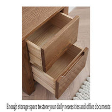 GXT WGZ- Comodino Camera Locker, Camera da Letto Comodino, Soggiorno Locker, Living Room Divano Fianco del Mobile (Color : Walnut Color)