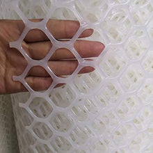 LSXIAO Plastica Recinzione in Rete, Balcone Rete di Recinzione, Maglia da 2,5cm Rete per Pollame Resistenza allo Strappo Include 50 Fascette per Cavi per Progetti di Giardinaggio, Avicoltura