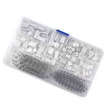 Lecimo Set di terminali per terminali 560PCS XH2.54 Set Bianco + Argento