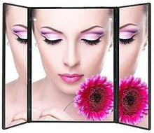 Specchio per il Trucco USB Carica a LED Square Touch Screen Regolabile Luminosità Regolabile Specchi di vanità,