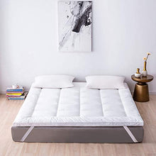 Futon Tradizionale Giapponese, Materasso Futon Soft Materassino Antiscivolo per Letto Caldo E Spesso Materasso Pieghevole Tatami Traspirante per Soggiorno Camera da Letto,Bianca,90 * 200CM