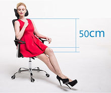 ZHJING Seggiola da Bar Correzione Chair Computer di casa Sedie Ufficio ergonomiche Seggiovia Sedia del Personale della sede Antiscivolo (Color : Red)