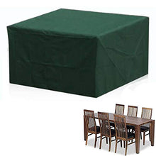 ZCED Coperture per Mobili da Giardino, Copertura Tavolo Giardino Esterno Impermeabile Telo Oxford Copritavolo Esterno Copertura Protezione per Tavoli E Sedie,210x140x70cm(83x55x28in)