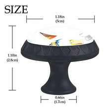 Vari pesci 4 PCS Pomelli per Porta, Pomolo per Mobile, Pomelli per Mobili con Viti, Maniglia per Armadietto, Pomelli per Porta, Pomelli per Cassetti per Porta, Armadio, Cassetto e Credenza