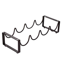 Dianoo Cremagliera Del Vino Impilabile Scaffali Per Vino Vintage Per Bottiglie Controsoffitto, Bar, Cantina, Cantina, Armadietto, Dispensa, Metallo 45.5CM