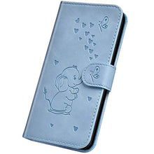 Robinsoni Custodia Compatibile con Samsung Galaxy Note 10 Pro Case Portafoglio Cover Dumbo Stampato Libro Pelle PU Antiurto Case Taccuino Cover Libretto Cartone Animato Case Folio Flip Cover Blu