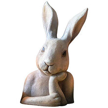 Decorativo Collezionismo Statue Ornamenti Creativo Scultura in Resina Pensiero Coniglio Moderno Giardino Domestico Decorazione Artigianato Soggiorno Decorazione Statue Regalo