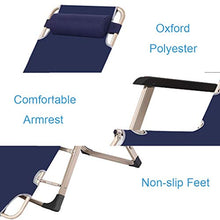 SHUAIIJUAN Sedia per il tempo libero domestico Folding Prato Lounge Sedie da giardino Sdraio reclinabile di campeggio esterna di svago Poltrona reclinabile con l'ammortizzatore Ufficio Patio Beach Cha