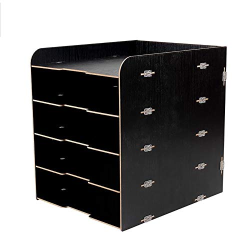 Schedario Classificatore Verticale Cartella del Desktop, Portariviste in Legno Scaffale per Cancelleria A più Piani, Forniture per Ufficio O Articoli per La Casa (Size : #9)
