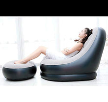 XHCsoft Lettino Gonfiabile Lounger Air Sofa Hammock-Portatile, a Prova d'Acqua e Anti-Aria Che perde Il Design Ideale Divano