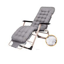 HongTeng Divani Pieghevole Sedia reclinabile Pigro Divano Letto Nap Ufficio all'aperto Semplice e Confortevole Sedia Grigio Regolabile Multi Stile 178 × 66 × 40 cm (Size : D)