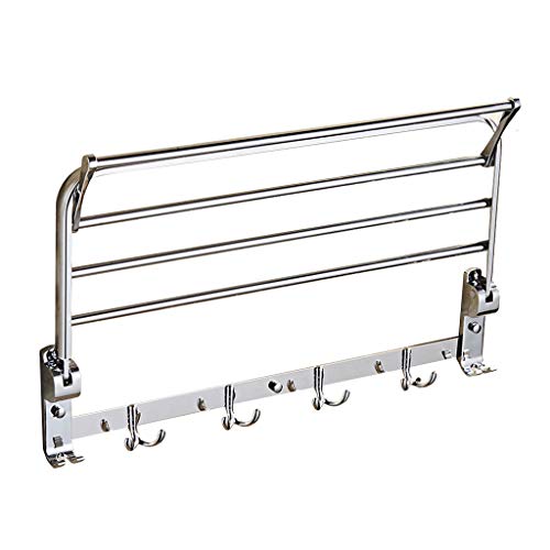AJZGF Supporto da Parete per Bagno Portasciugamani in Acciaio Inox, portabagno, portasciugamani, Ciondolo Hardware, portasciugamani