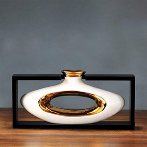 SCDZS Studio Domestico, Artigianato, Decorazioni, Lusso Leggero, Creativo, Moderno e Semplice, Decorazioni per armadietti da Vino per TV (Color : B)