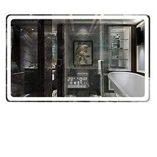 WEHOLY Specchi per il trucco a parete Specchio per il trucco Smart Mirror Touch Screen Specchio per il bagno a parete Han HD con specchio per il trucco leggero