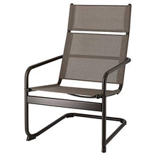 IKEA HUSARÖ poltrona, esterno 64x80x102 cm grigio scuro