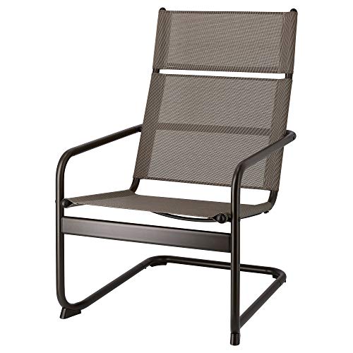 IKEA HUSARÖ poltrona, esterno 64x80x102 cm grigio scuro