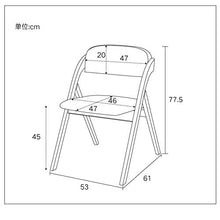 Chair QL Sedia da Pranzo Pieghevole per Esterni, Sedia Portatile da Ufficio, Sgabello per Sedia Pieghevole da Casa con Schienale