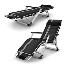 FUFU Sedie a Sdraio Lounge Chair, Lunch Break Folding Chair Office Portable Beach Adult Divano Pigro per Il Tempo Libero Back Chair Nap Lounge Chair 85 * 52 * 98cm Pieghevoli