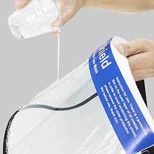 EXCEART 2 Pezzi Trasparenti per Schermi Facciali Antispruzzo M Chiedono Protezioni per La Cucina Protettive per Il Viso Coperture per Esterni a Prova di Pioggia (Bianche)