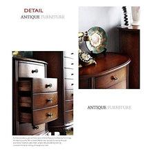 UNU_YAN Moderna semplicità Dresser con 5 cassetti Antico Bagagli Maniglie Classic Tall for Camera da Letto Soggiorno (58X40x81cm)