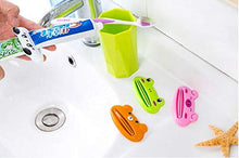 Squeeze Dentifricio Manuale Estrusore Cosmetici Pigri Detergente Viso Estrusore Bagno Ripiani di Stoccaggio Rack 2 pz