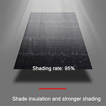 XIAOXIAO Rete ombreggiata Rete di Protezione Solare Rete di Protezione Solare Criptata Addensata al 95% for Strutture All'aperto E attività Blocco UV Nero (Size : 10x10m)