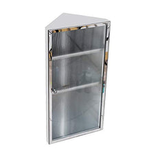 YLiansong-home Armadio da stoccaggio a Parete Bathroom Wall Mobile con Anta in Acciaio Inossidabile Governo di Medicina Multiuso dell'organizzatore di immagazzinaggio Armadio Appartamento Bagno