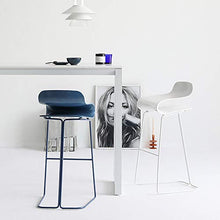 XINGLEI Sgabelli da Bar, sgabelli Alti ad Altezza Fissa, sgabelli Alti, Altezza del bancone della Cucina da Pub, Scelta di più Colori, Design per Bar per Uso Domestico