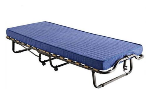 Bed Store SISTEMI RIPOSO Brandina Economica Pieghevole Ortopedica A 15 Doghe con Materasso H10 - Letto