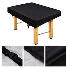 Mumusuki Tovaglia Accessori per mobili Cover Protettiva Antipolvere per Biliardo Copertura Tavolo Impermeabile (142x132x38cm)(Nero)