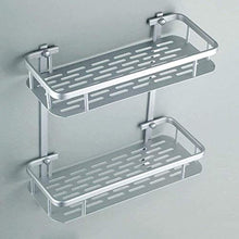AINIYF Bagno Bagno Doccia Mensola Organizzatore a Parete in Vetro temperato Solid Installazione di Rame Punch, 6 Formati (Dimensioni: 61x12cm)
