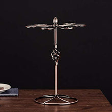 Nilican, portabicchieri da vino rosso per bar, ristorante, supporto a spirale autoportante supporto a testa in giù appeso tazza organizzatore display