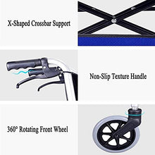 Carrozzine Semoventi, Transit Portatili da Viaggio Self-Style, Leggero Pieghevole Trolley per Anziani Portatile Super Leggero Scooter per Disabili Trolley per Scooter per Anziani/Disabili A