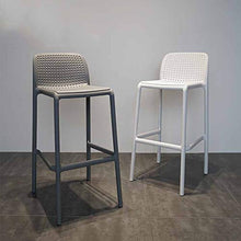 WANGJUNAI Bar Sedia Moda Creativa Fronte Retro Bar Sedia Moderna Minimalista in Ferro battuto casa Alta Sgabello