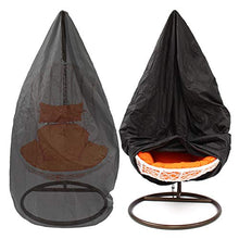 Outdoor Patio appeso sedia antipolvere copertura di vimini uovo swing sedia resistente impermeabile protettore