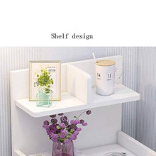 MMWYC Comodino Comodino semplice bagagli Piccolo comodino Governo di immagazzinaggio multifunzionale moderno semplice Camera Rack, Bianco, 32.5 * 25.5 60cm * ( Color : White , Size : 32.5*25.5*60cm )