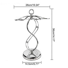 GDS Ferro Wine Rack, Acciaio Inossidabile Hanging Inverted Cup cremagliera, Bagagli Cup con 6 Ganci, Bottiglia Robusto Telaio di Montaggio Adatto per la Cucina USA