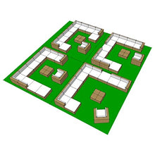 UnfadeMemory Set Divani da Giardino Resistente agli Agenti Climatici ed Impermeabile 12 pz con Cuscini in Polyrattan Nero