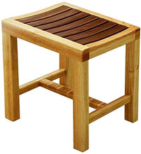 Sgabello per Doccia Sgabello da doccia in legno massello Sgabello da bagno Sgabello da bagno Sgabello doccia Sgabello Sgabello Scarpe Sgabello Sgabello Anti-corrosione Ruggine 42 × 28 × 43 cm Sedia da