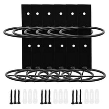 Cabilock 6Pcs Portabottiglie Portabottiglie da Parete in Metallo Espositore per Vino Rosso Portabottiglie Singolo per Bar di Casa Cantina Cantina Seminterrato Armadio Dispensa