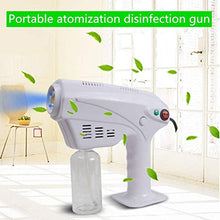 Macchina per Nebulizzazione con Atomizzazione Automatica A Luce Blu da 260 Ml Nano Spray - Spruzzatore Elettrico per Macchina per Nebulizzazione Portatile Portatile A Pistola