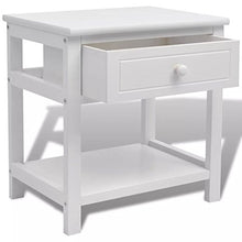 lyrlody Comodino, Comodino Comodino Portariviste Bianco Elegante per Camera da Letto per Soggiorno