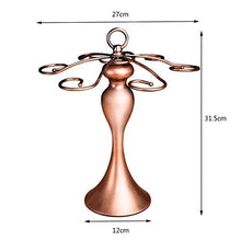 LXH-SH Cremagliera del Vino Nana Metallo Calici stenditoio, Bicchieri da Vino Rack Stand Calici Gancio del Supporto della cremagliera Visualizzazione Albero 12x27x31.5cm scaffali Vino contatore