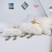 XKMY Ragazza Bambino Casa Carino Nuvole A Forma Di Peluche Cuscino Decorazione PP Cotone Farcito Morbido Cuscino Giocattoli Per Bambini Regalo Cuscino